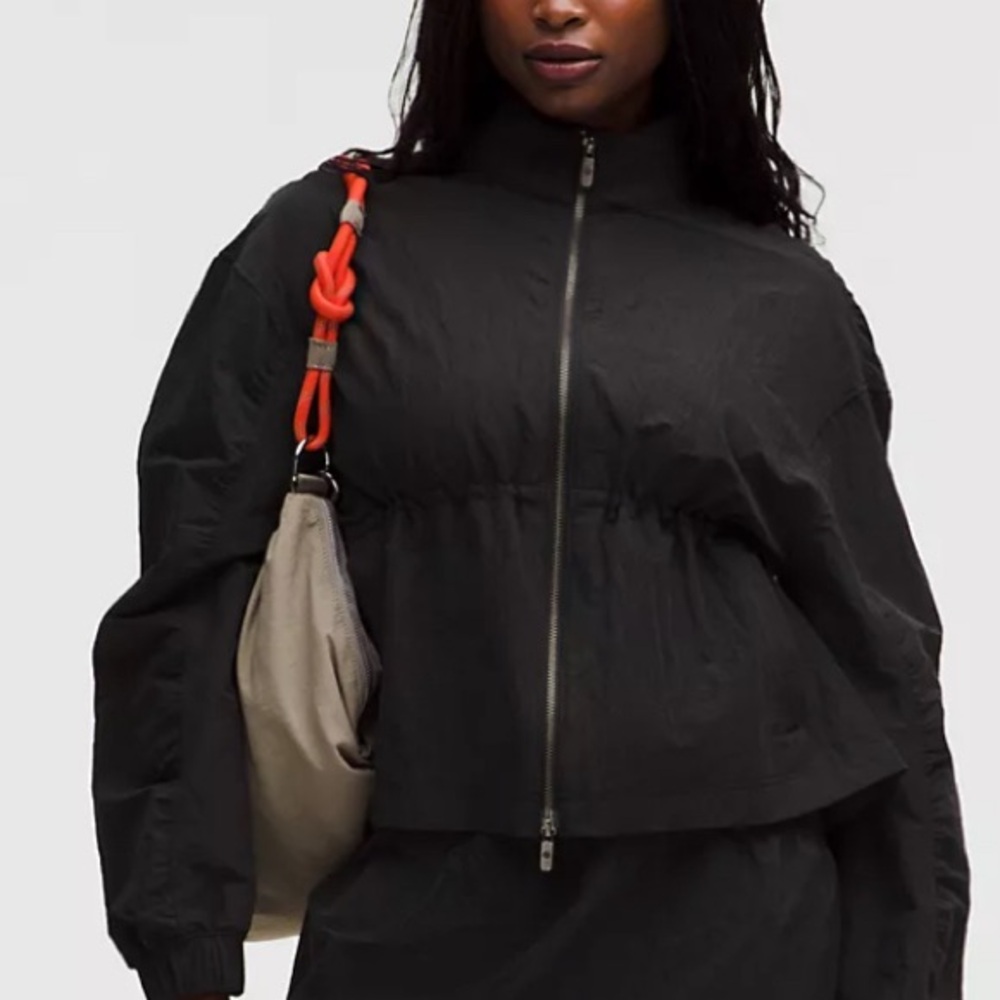 Lululemon Crinkle Nylon Cinchable Jacket